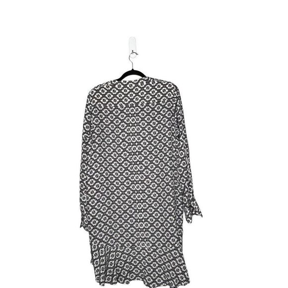 Tory Burch Womens Silk Ballet Crystals Abstract Shift Dress Multi-Color Medium - Picture 12 of 14